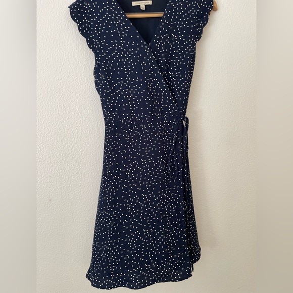 41 Hawthorn Dresses & Skirts - 41 Hawthorn Stitch Fix wrap dress navy polka dot